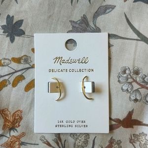 NWT Madewell Earcuff Stud Delicate Collection with Tarnish